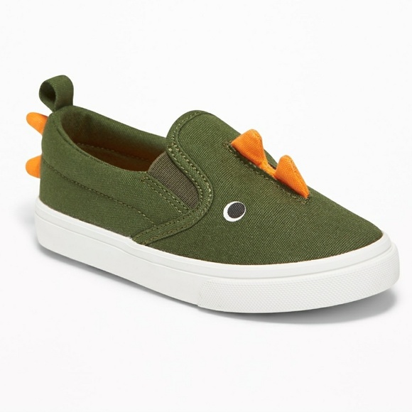 dinosaur slip on shoes